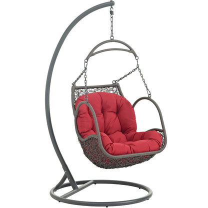 Modway Arbor Outdoor Patio Wood Swing Chair - EEI-2279 | Outdoor Porch Swings | Modishstore - 12