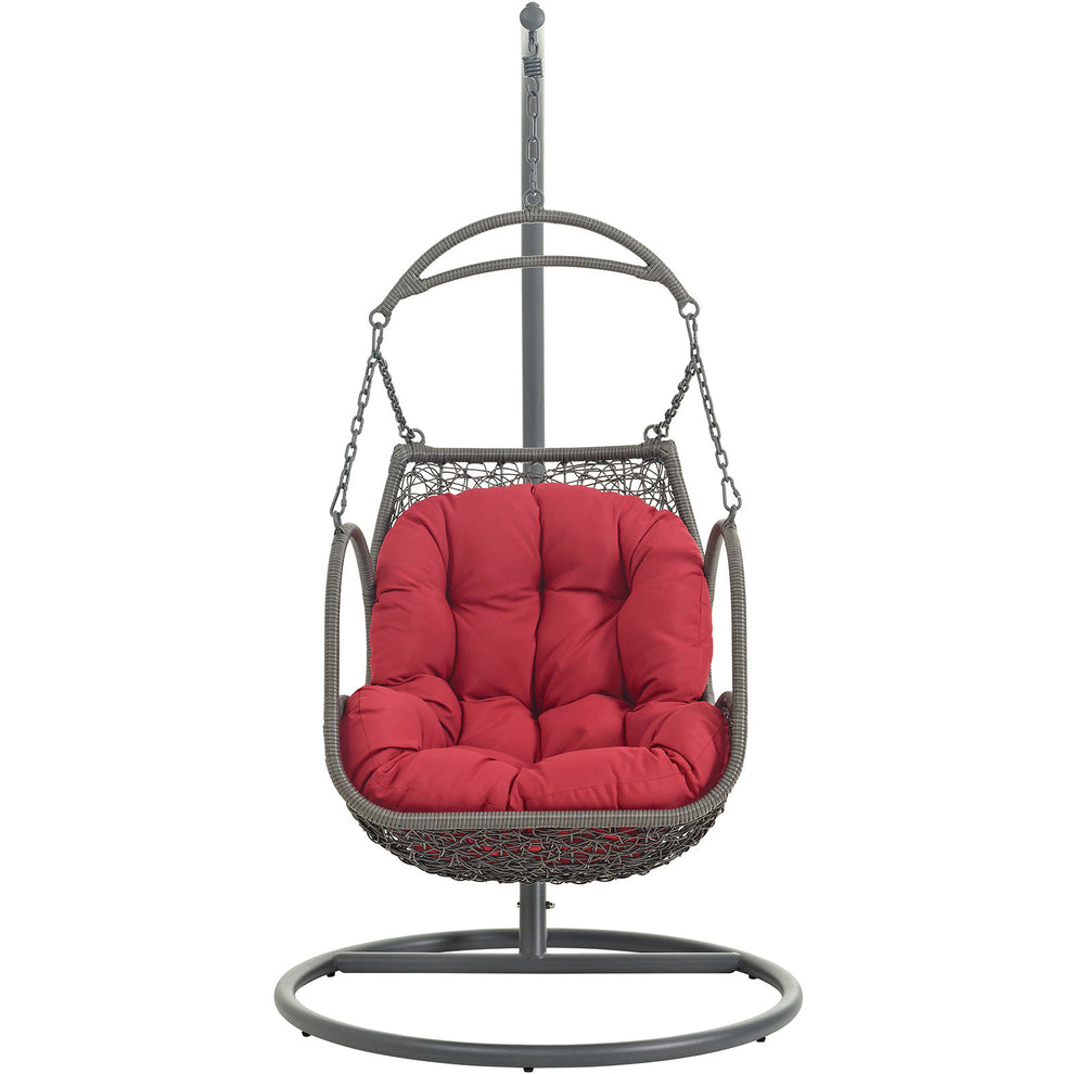 Modway Arbor Outdoor Patio Wood Swing Chair - EEI-2279 | Outdoor Porch Swings | Modishstore - 9