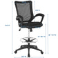 Project Drafting Chair By Modway - EEI-2287 | Office Chairs | Modishstore - 7
