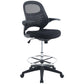 Modway Advance Drafting Chair - Black | Office Chairs | Modishstore-2