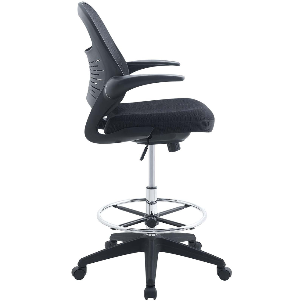 Modway Advance Drafting Chair - Black - EEI-2290 | Office Chairs | Modishstore - 7