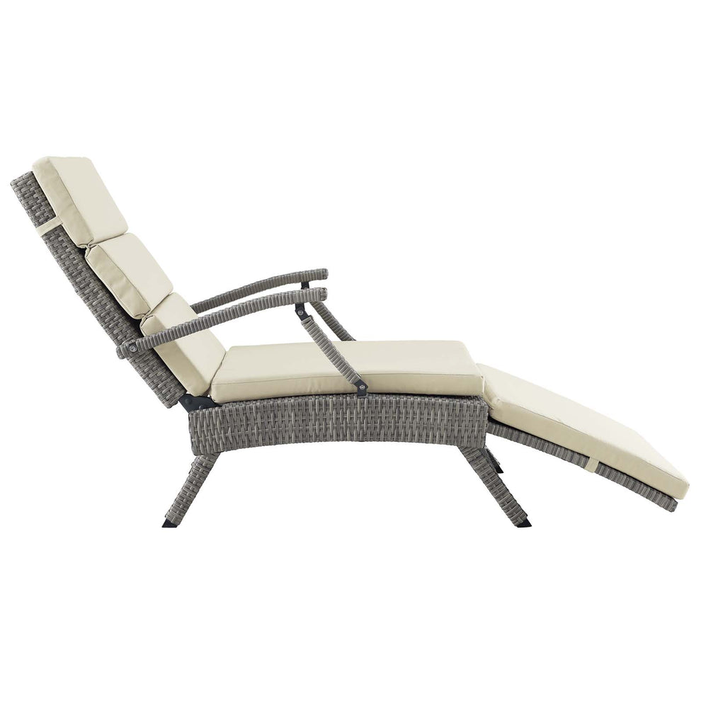 Modway Envisage Chaise Outdoor Patio Wicker Rattan Lounge Chair - EEI-2301 | Outdoor Chaise Lounges | Modishstore - 35
