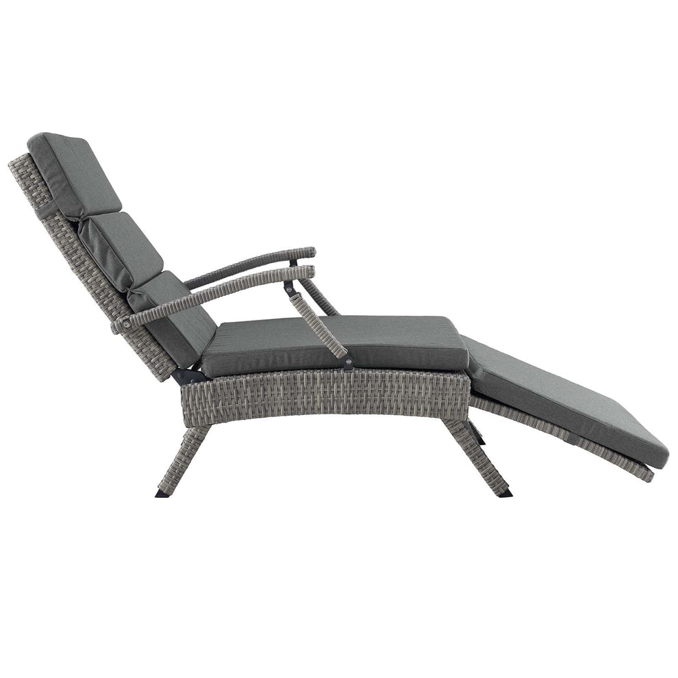 Modway Envisage Chaise Outdoor Patio Wicker Rattan Lounge Chair - EEI-2301 | Outdoor Chaise Lounges | Modishstore - 33