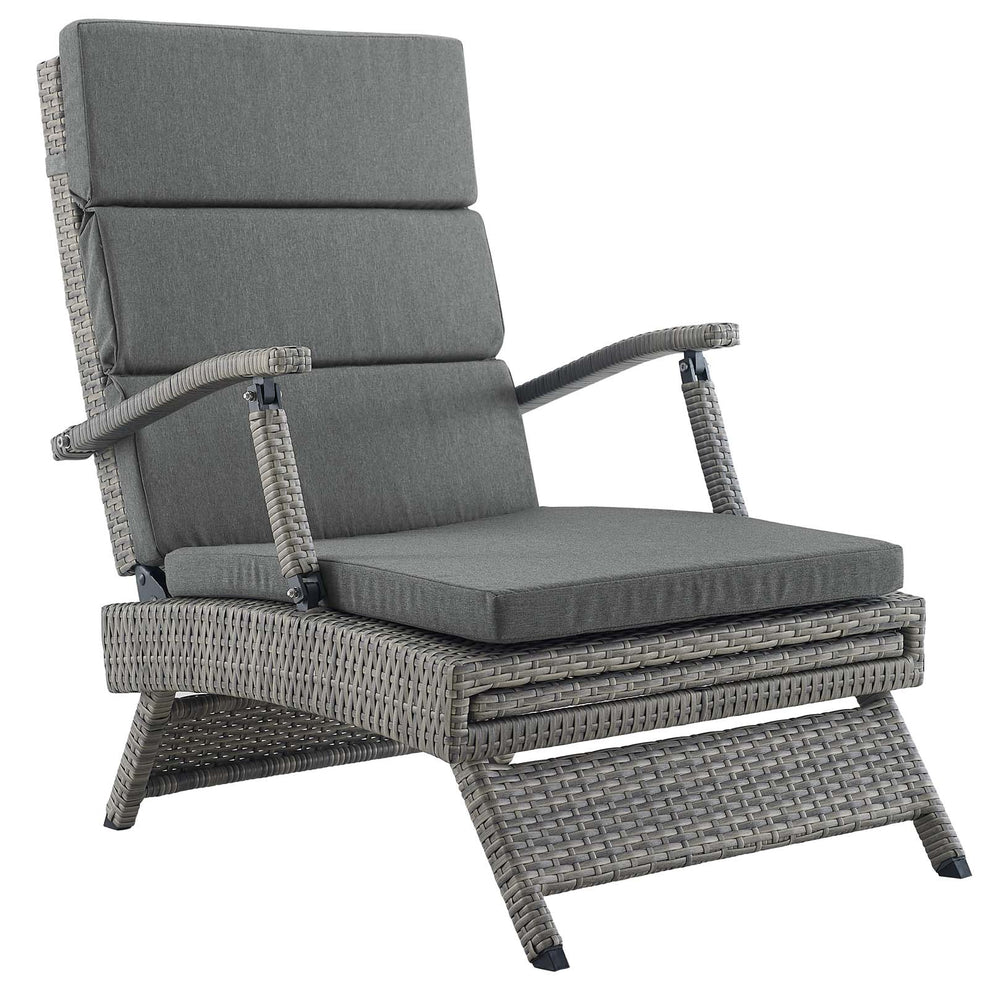 Modway Envisage Chaise Outdoor Patio Wicker Rattan Lounge Chair - EEI-2301 | Outdoor Chaise Lounges | Modishstore - 41