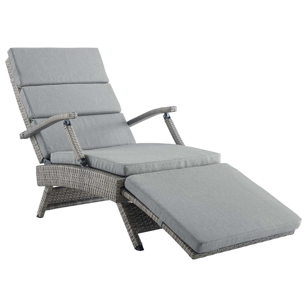 Modway Envisage Chaise Outdoor Patio Wicker Rattan Lounge Chair - EEI-2301 | Outdoor Chaise Lounges | Modishstore - 44