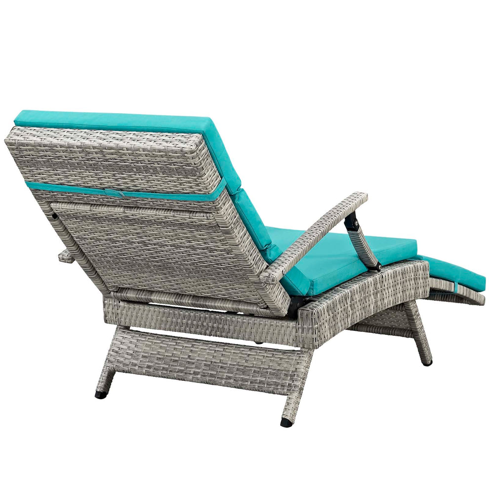 Modway Envisage Chaise Outdoor Patio Wicker Rattan Lounge Chair - EEI-2301 | Outdoor Chaise Lounges | Modishstore - 27