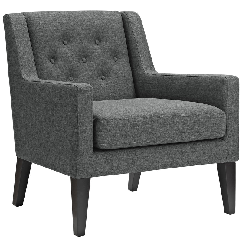 Modway Earnest Fabric Armchair | Armchairs | Modishstore-5