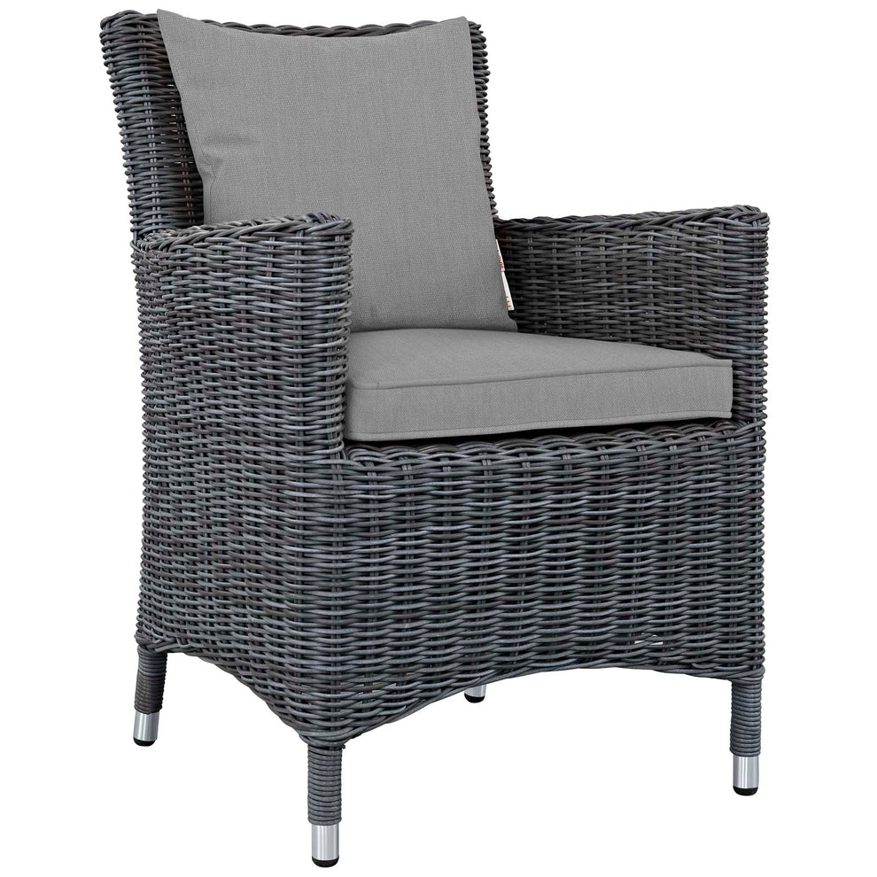 Modway Summon 2 Piece Outdoor Patio Sunbrella Dining Set - EEI-2313 | Outdoor Chairs | Modishstore - 2