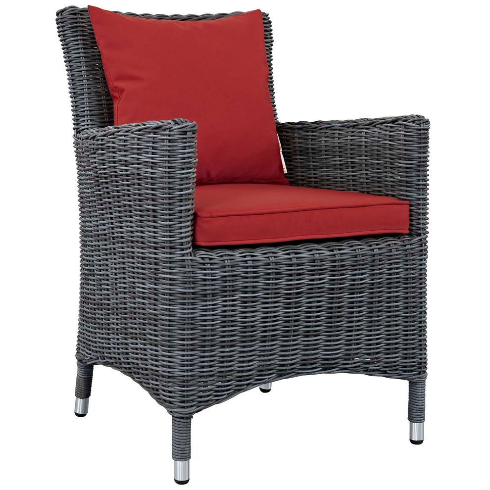 Modway Summon 2 Piece Outdoor Patio Sunbrella Dining Set - EEI-2313 | Outdoor Chairs | Modishstore - 4