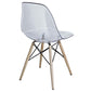 Modway Pyramid Dining Side Chair - Clear | Dining Chairs | Modishstore-3
