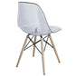 Modway Pyramid Dining Side Chair - Clear - EEI-2315 | Dining Chairs | Modishstore - 3