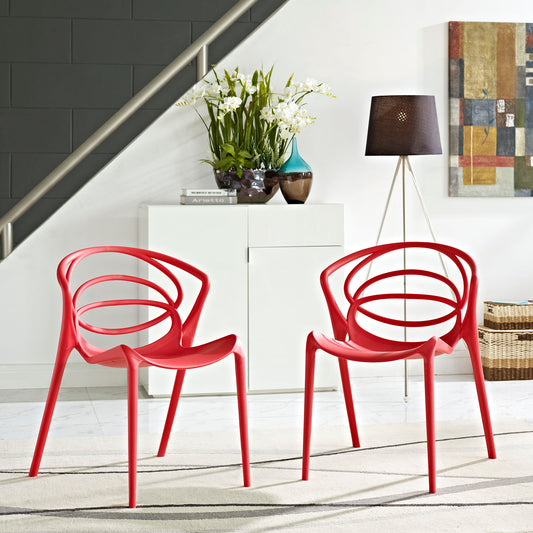 Locus Dining Set Set of 2 By Modway - EEI-2335 | Dining Chairs | Modishstore - 1