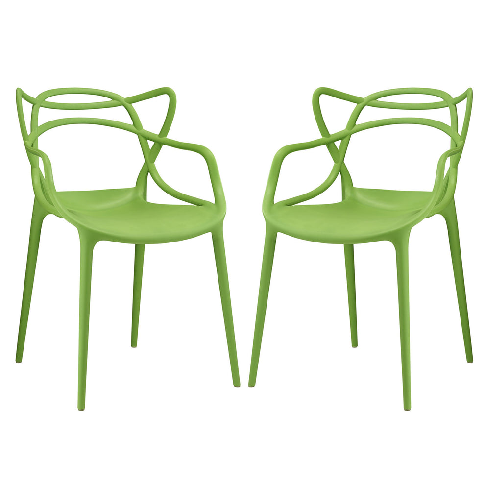 Modway Entangled Dining Set - Set of 2 - EEI-2347 | Dining Chairs | Modishstore - 3