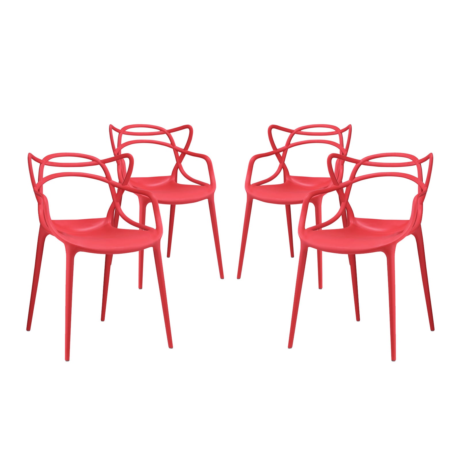 Entangled Dining Set Set of 4 - Thumbnail 2