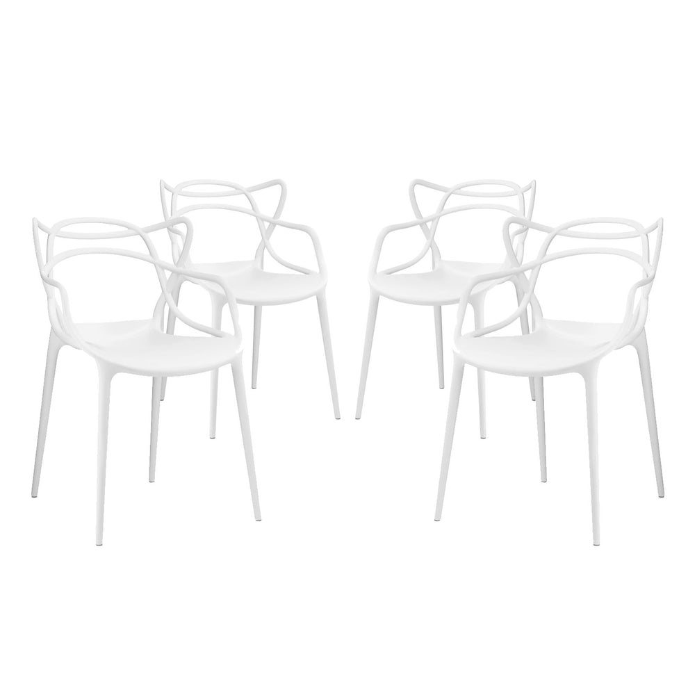 Modway Entangled Dining Set - Set of 4 - EEI-2348 | Dining Chairs | Modishstore - 1