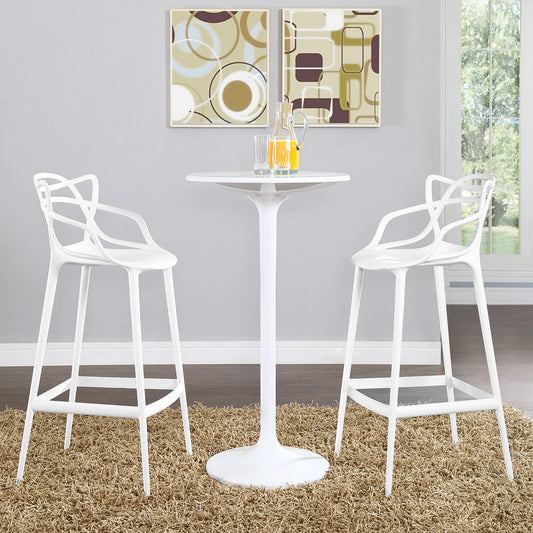 Entangled Bar Stool Set of 2 By Modway - EEI-2349 | Bar Stools | Modishstore - 1