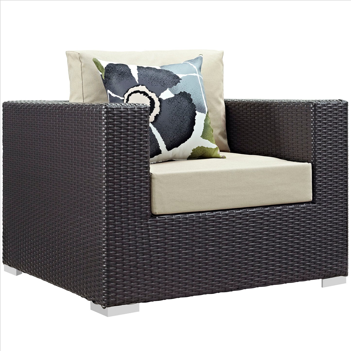 Convene 5 Piece Outdoor Patio Sofa Set By Modway - EEI-2351 | Outdoor Sofas, Loveseats & Sectionals | Modishstore - 3