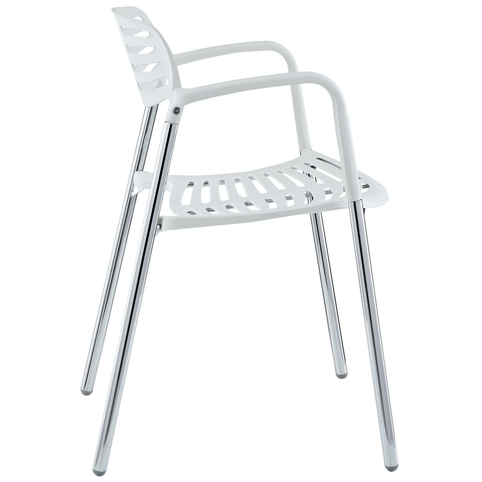 Fleet Stacking Chair By Modway - EEI-236 | Dining Chairs | Modishstore - 3