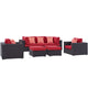 Convene 7 Piece Outdoor Patio Sectional Set By Modway - EEI-2365 | Outdoor Sofas, Loveseats & Sectionals | Modishstore - 20