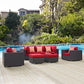 Convene 7 Piece Outdoor Patio Sectional Set By Modway - EEI-2365 | Outdoor Sofas, Loveseats & Sectionals | Modishstore - 19