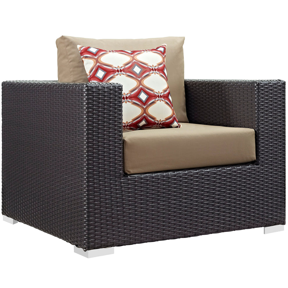 Convene 4 Piece Outdoor Patio Sectional Set By Modway - EEI-2367 | Outdoor Sofas, Loveseats & Sectionals | Modishstore - 8