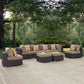 Convene 8 Piece Outdoor Patio Sectional Set By Modway - EEI-2369 | Outdoor Sofas, Loveseats & Sectionals | Modishstore - 6
