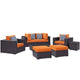 Convene 8 Piece Outdoor Patio Sectional Set By Modway - EEI-2371 | Outdoor Sofas, Loveseats & Sectionals | Modishstore - 18