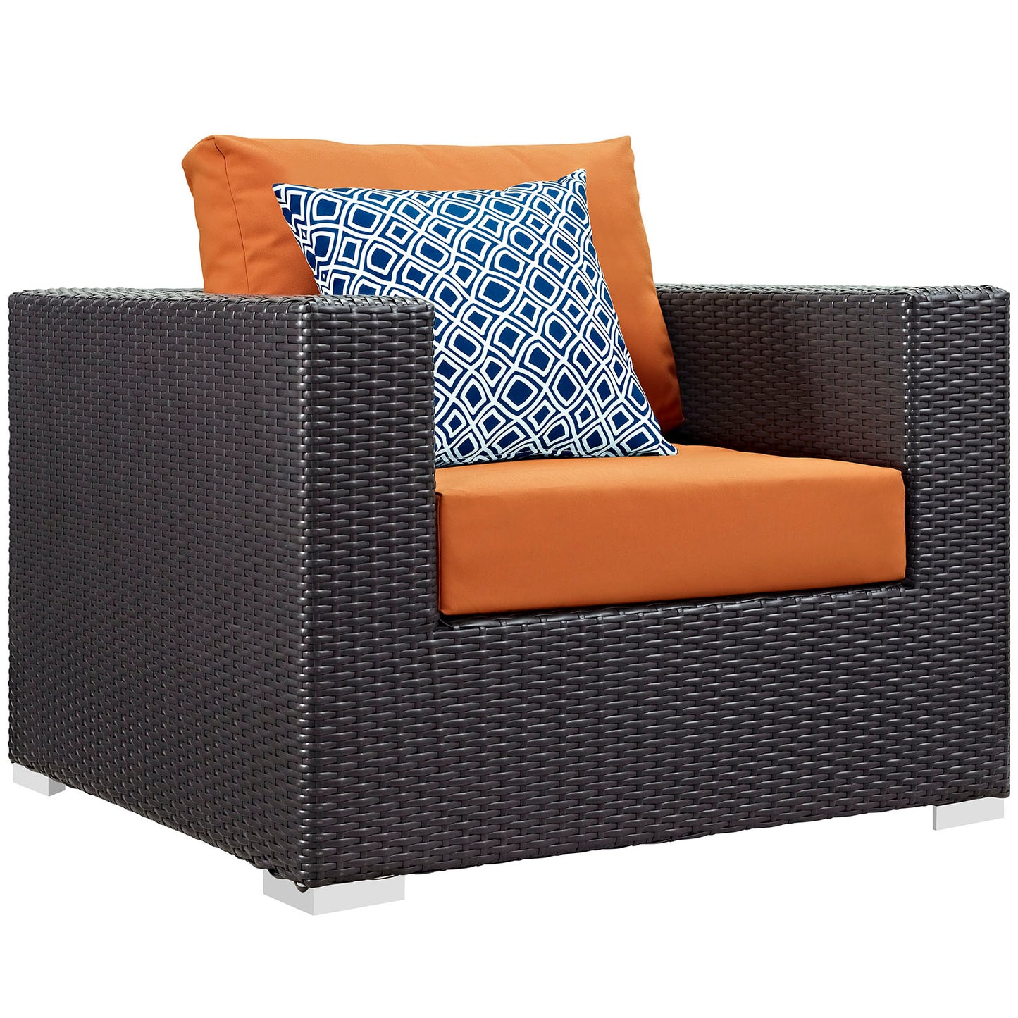 Convene 8 Piece Outdoor Patio Sectional Set By Modway - EEI-2371 | Outdoor Sofas, Loveseats & Sectionals | Modishstore - 19