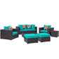 Convene 8 Piece Outdoor Patio Sectional Set By Modway - EEI-2371 | Outdoor Sofas, Loveseats & Sectionals | Modishstore - 42