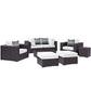 Convene 8 Piece Outdoor Patio Sectional Set By Modway - EEI-2371 | Outdoor Sofas, Loveseats & Sectionals | Modishstore - 50