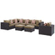 Convene 9 Piece Outdoor Patio Sectional Set By Modway - EEI-2373 | Outdoor Sofas, Loveseats & Sectionals | Modishstore - 8