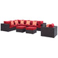 Convene 9 Piece Outdoor Patio Sectional Set By Modway - EEI-2373 | Outdoor Sofas, Loveseats & Sectionals | Modishstore - 20