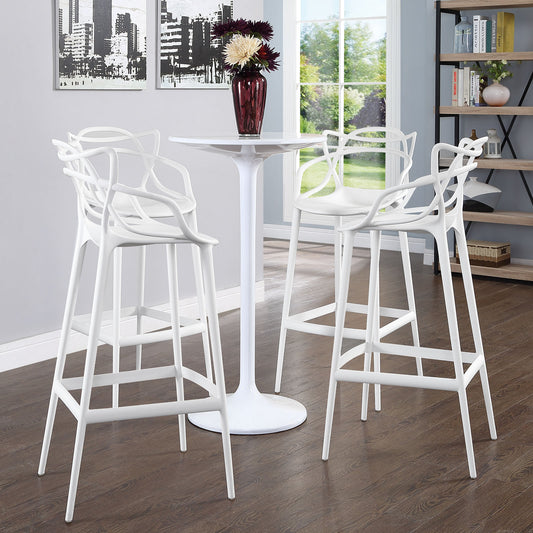 Modway Entangled Bar Stool - Set of 4 - EEI-2402 | Bar Stools | Modishstore - 1