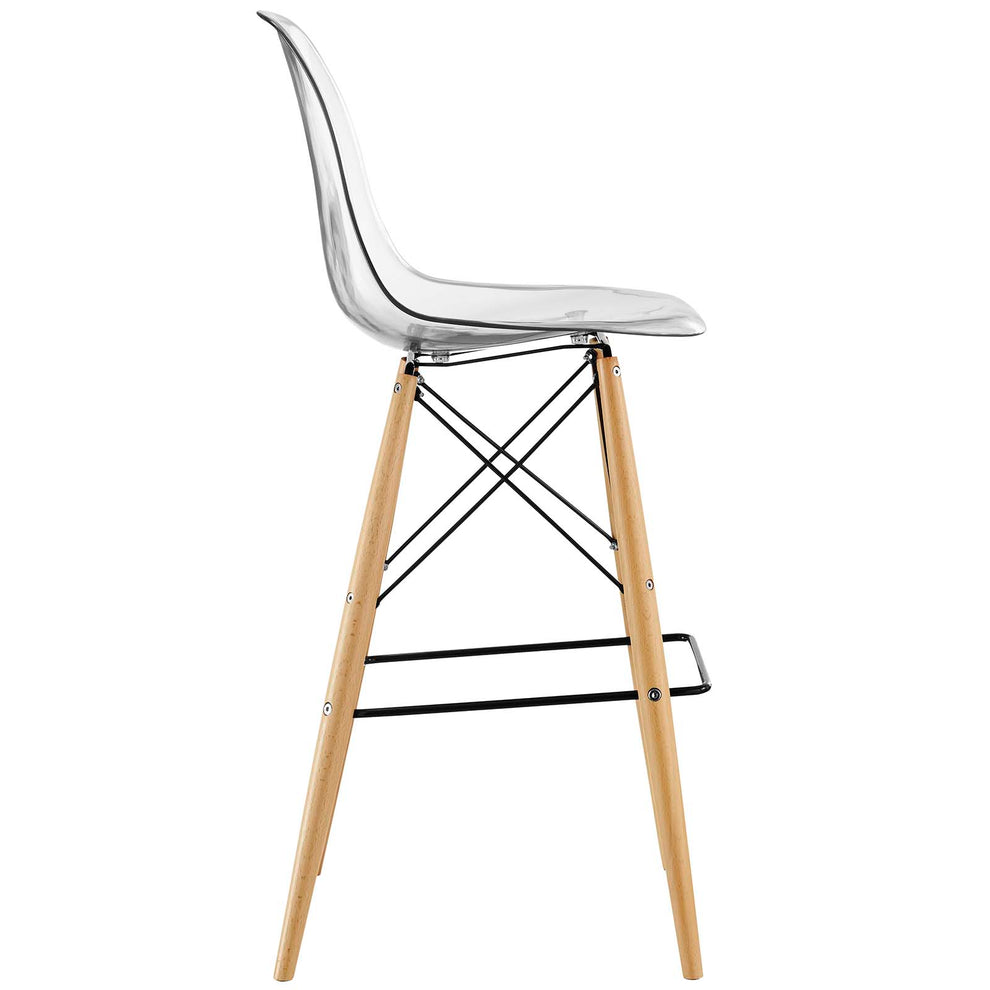 Modway Pyramid Dining Side Bar Stool - Set of 2 - EEI-2422 | Bar Stools | Modishstore - 11