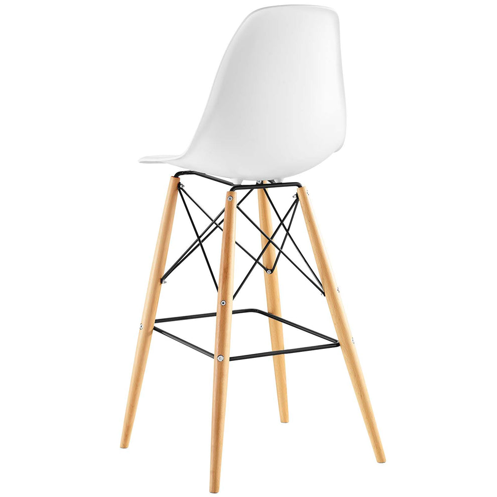 Modway Pyramid Dining Side Bar Stool - Set of 2 - EEI-2422 | Bar Stools | Modishstore - 2