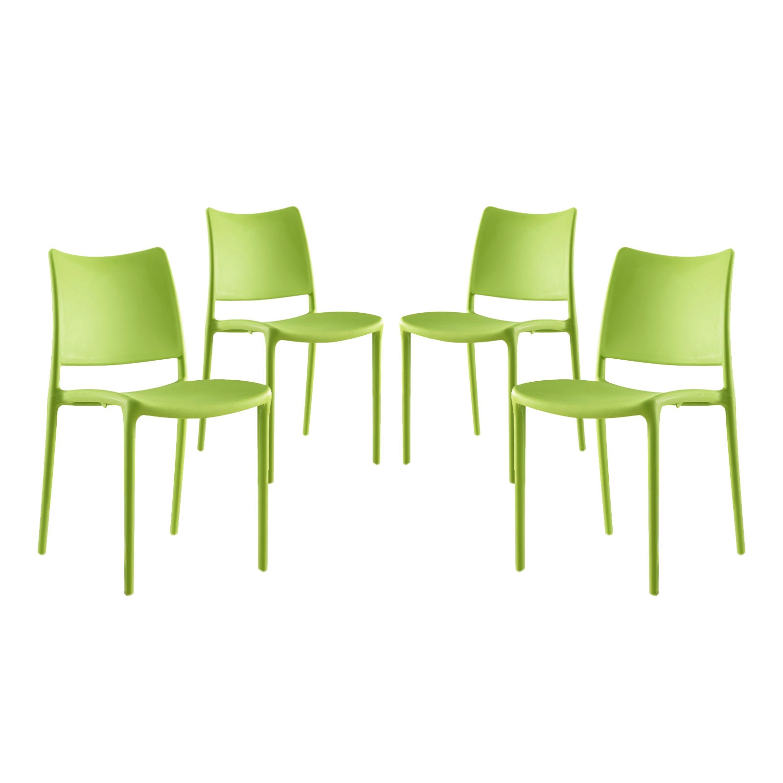 Modway Hipster Dining Side Chair - Set of 4 | Dining Chairs | Modishstore-19