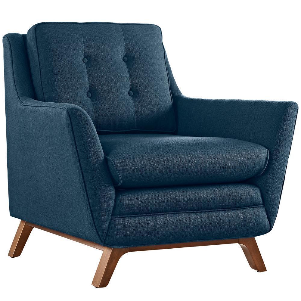 Modway Beguile Living Room Set Upholstered Fabric - Set of 3 | Sofas | Modishstore-5