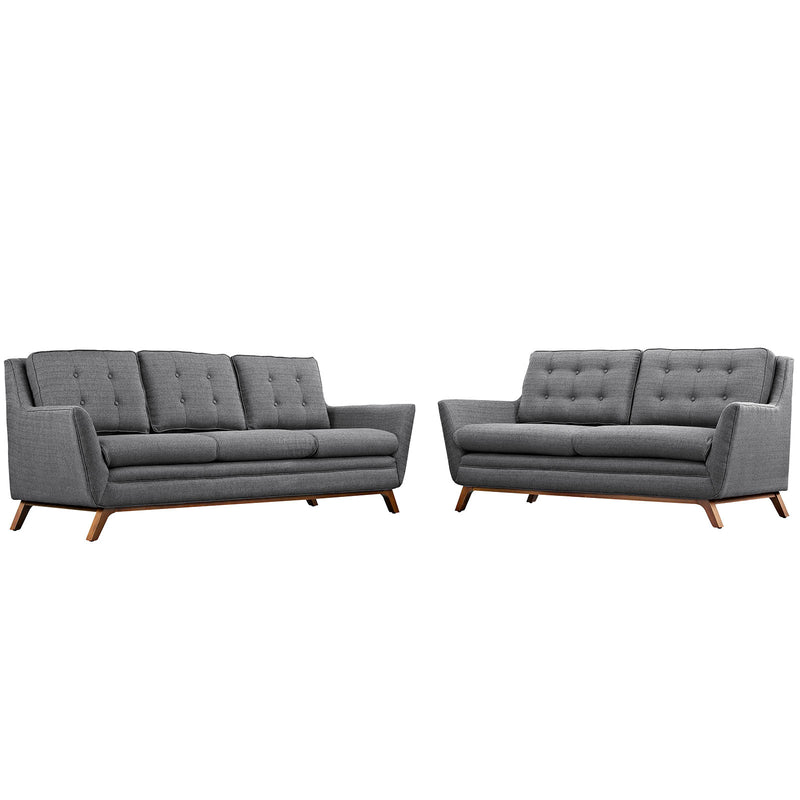 Beguile Living Room Set Upholstered Fabric Set Of 2 By Modway - EEI-2434 | Sofa Set | Modishstore - 8