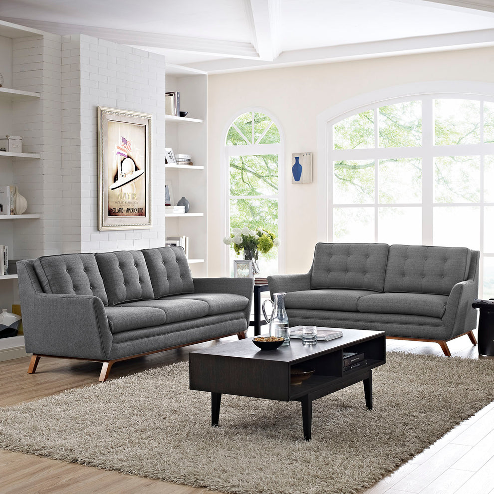 Beguile Living Room Set Upholstered Fabric Set Of 2 By Modway - EEI-2434 | Sofa Set | Modishstore - 7