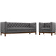 Panache Living Room Set Upholstered Fabric Set of 2 By Modway - EEI-2437 | Sofa Set | Modishstore - 8