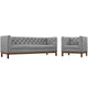 Panache Living Room Set Upholstered Fabric Set of 2 By Modway - EEI-2437 | Sofa Set | Modishstore - 14