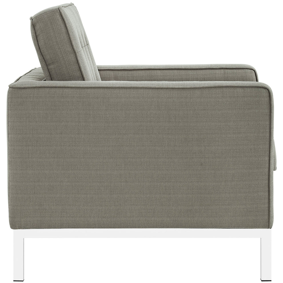 Loft 3 Piece Upholstered Fabric Sofa and Armchair Set By Modway - EEI-2439 | Armchairs | Modishstore - 4