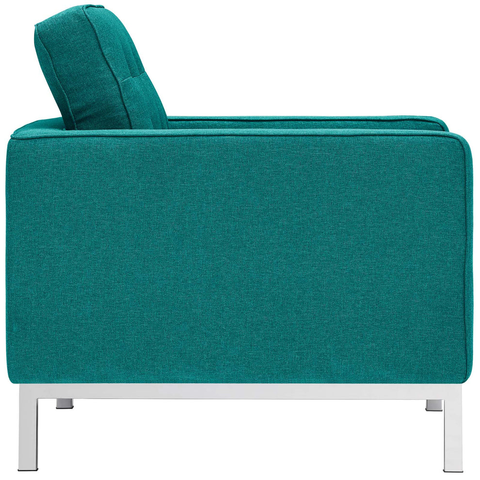 Modway Loft Armchairs Upholstered Fabric - Set of 2 - EEI-2440 | Armchairs | Modishstore - 5