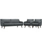 Verve Living Room Set Set of 3 By Modway - EEI-2445 | Sofa Set | Modishstore - 2