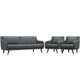 Verve Living Room Set Set of 3 By Modway - EEI-2445-AZU-SET | Sofas | Modishstore - 8