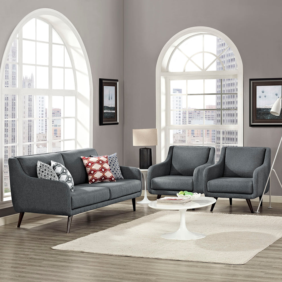 Verve Living Room Set Set of 3 By Modway - EEI-2445 | Sofa Set | Modishstore - 1
