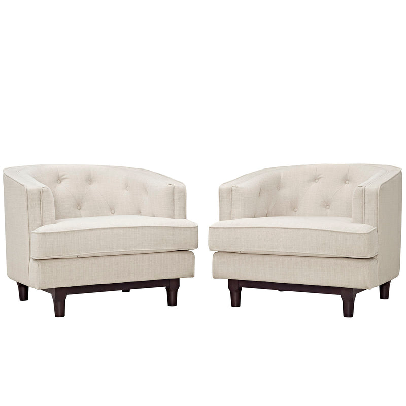 Modway Coast Armchairs - Set of 2 - EEI-2449 | Armchairs | Modishstore - 3