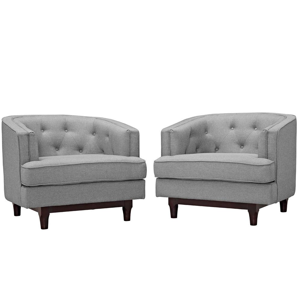 Modway Coast Armchairs - Set of 2 - EEI-2449 | Armchairs | Modishstore - 1