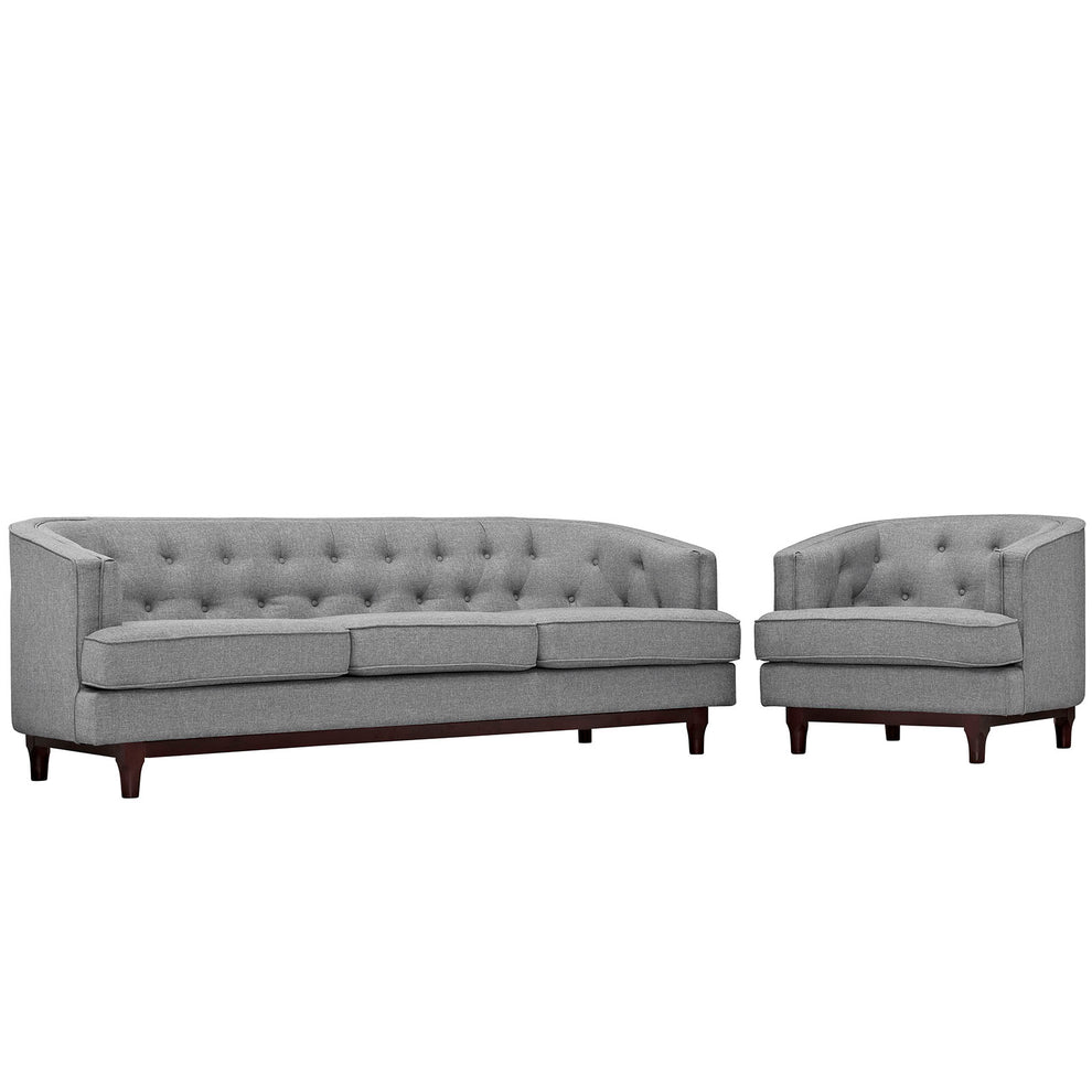 Modway Coast Living Room Set - Set of 2 - EEI-2450 | Sofa Set | Modishstore - 1