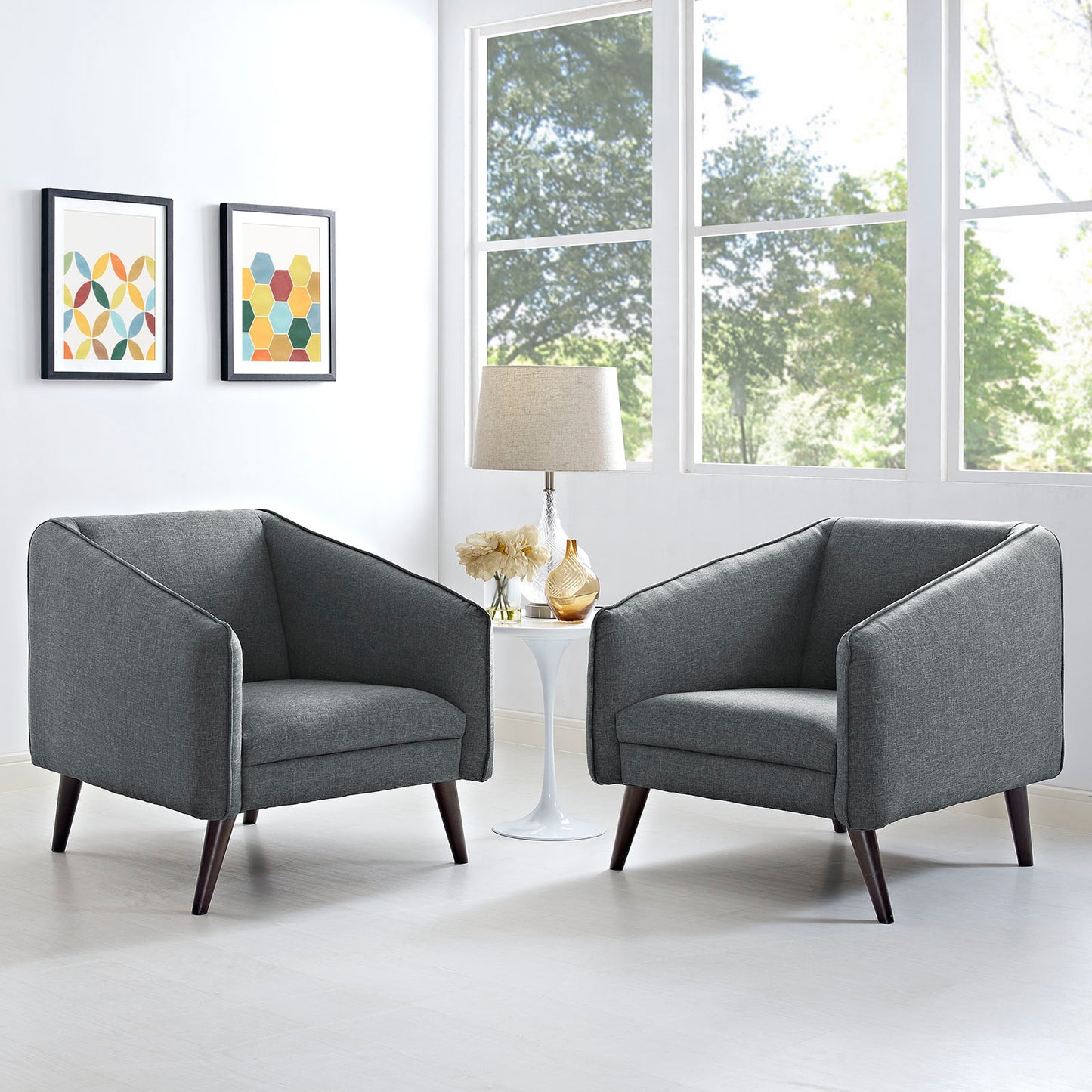 Slide Armchairs Set of 2 By Modway - EEI-2452 | Armchairs | Modishstore